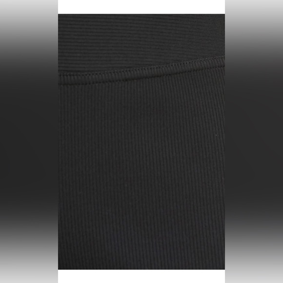 Zella Live In High Waist Rib Wide Leg Black Stretchy Pants - Picture 11 of 12